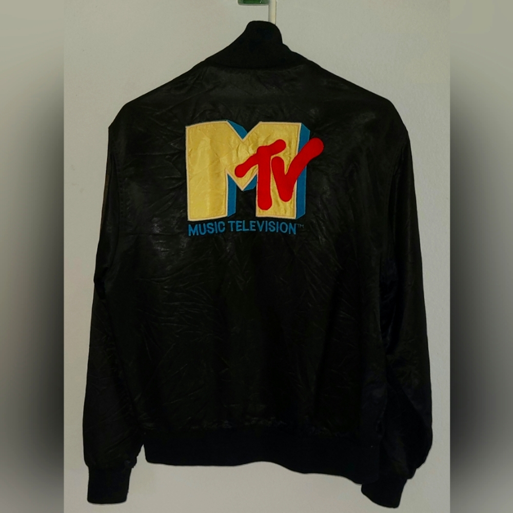 VINTAGE MTV Logo Black Jacket